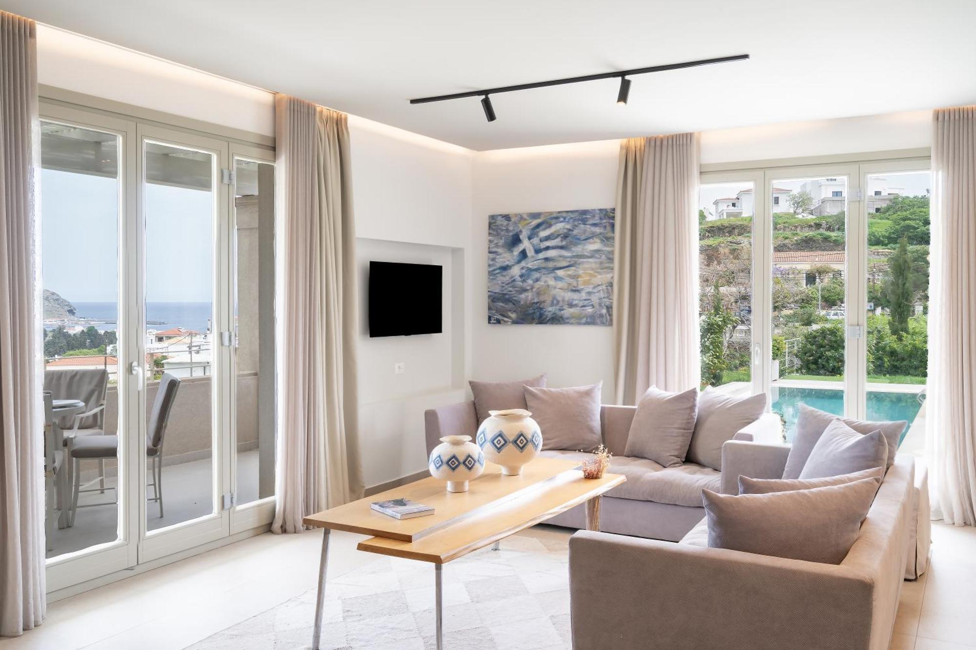 Suitehome Villas With Private Pools By Explore Andros Экстерьер фото