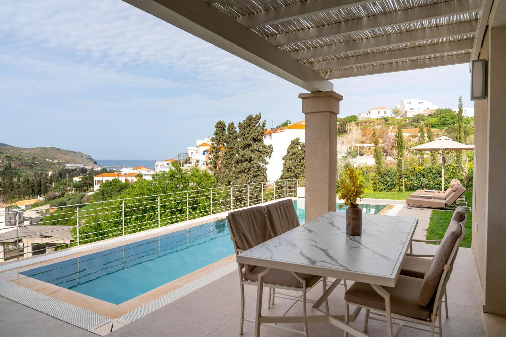 Suitehome Villas With Private Pools By Explore Andros Экстерьер фото